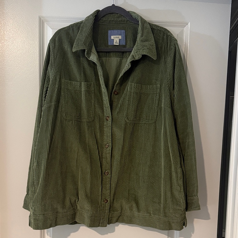 L.L. Bean Corduroy Shacket